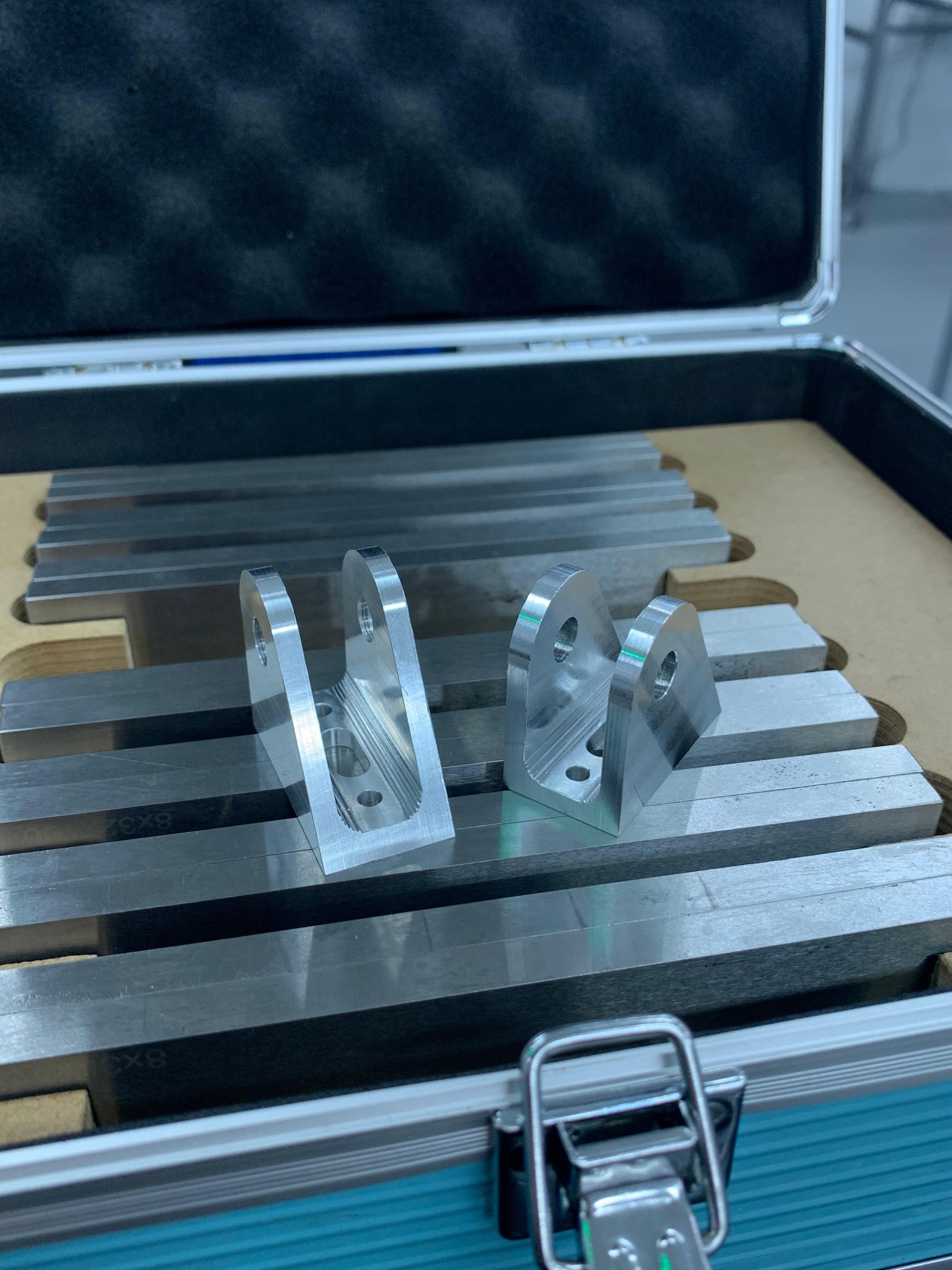 Machined Formula Student suspension components